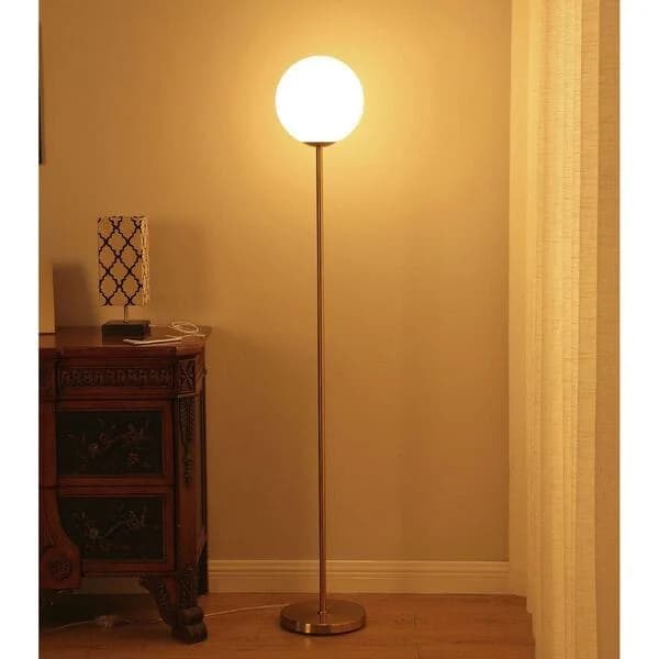 High Pole Lamp Floor Lamp (Golden)