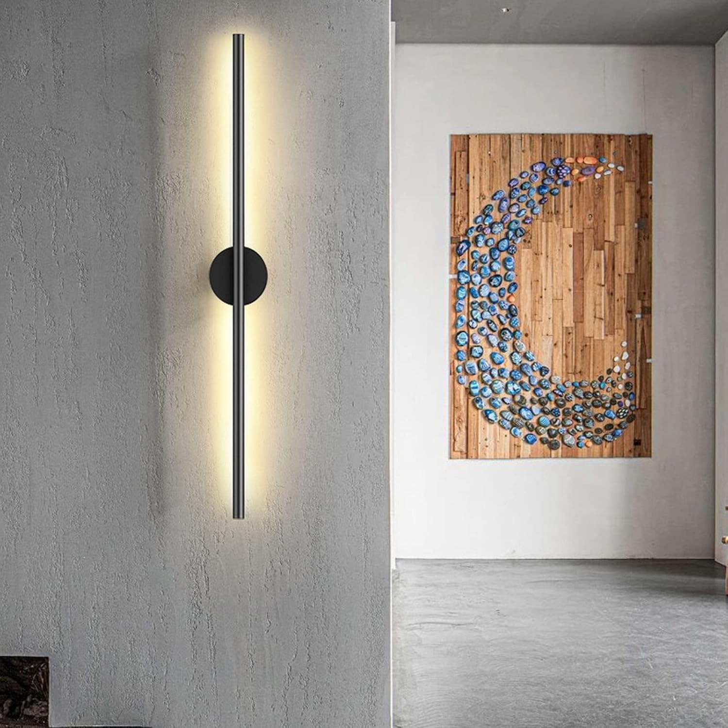 Modern Artistic Wall Light Round Base