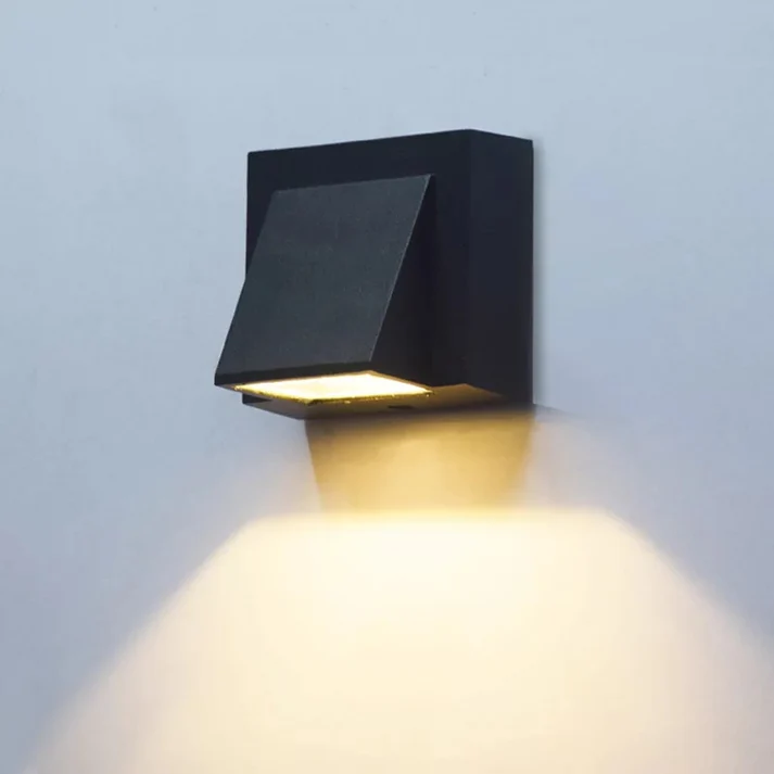 LED 6W One Side Outdoor Waterproof Wall Light
